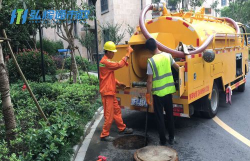 南京江宁区汤山镇雨污管道清淤疏通